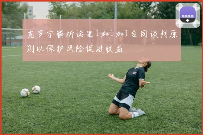 克罗宁解析诺里1加1加1合同谈判原则以保护风险促进收益